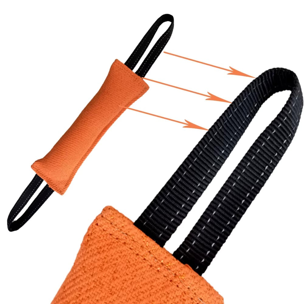 Bidepølse til store hunde 30x7 cm i tre farver