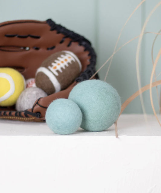 BUDDY. Hundelegetøj af fåreuld "Bold" - Mint