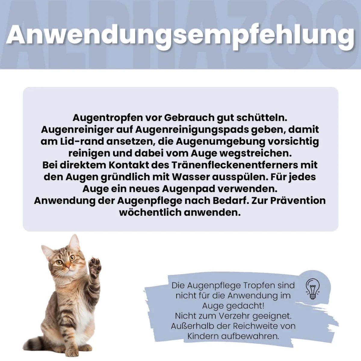 Durchblick Øjenpleje til katte