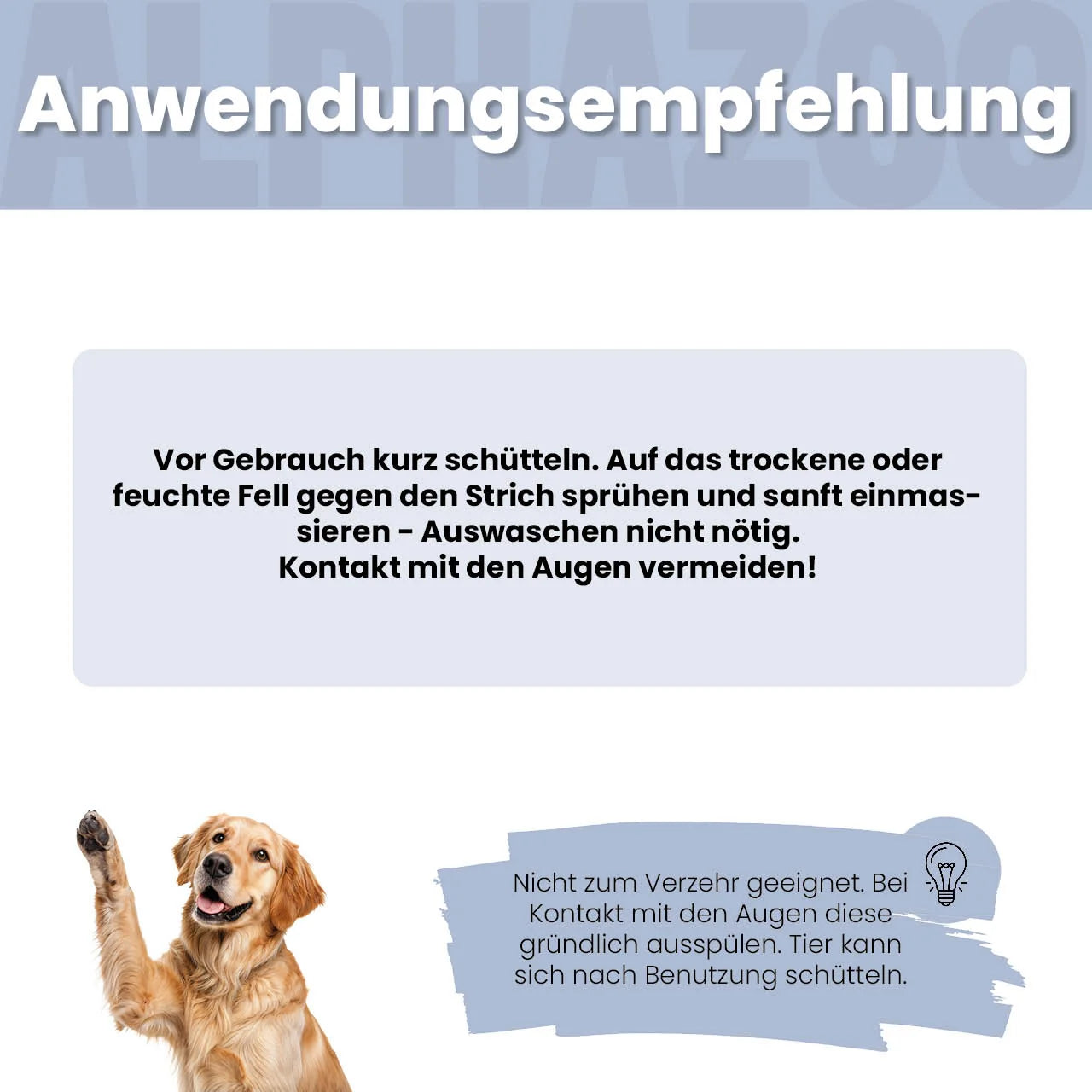 Sensibelchen pelsespray til hunde