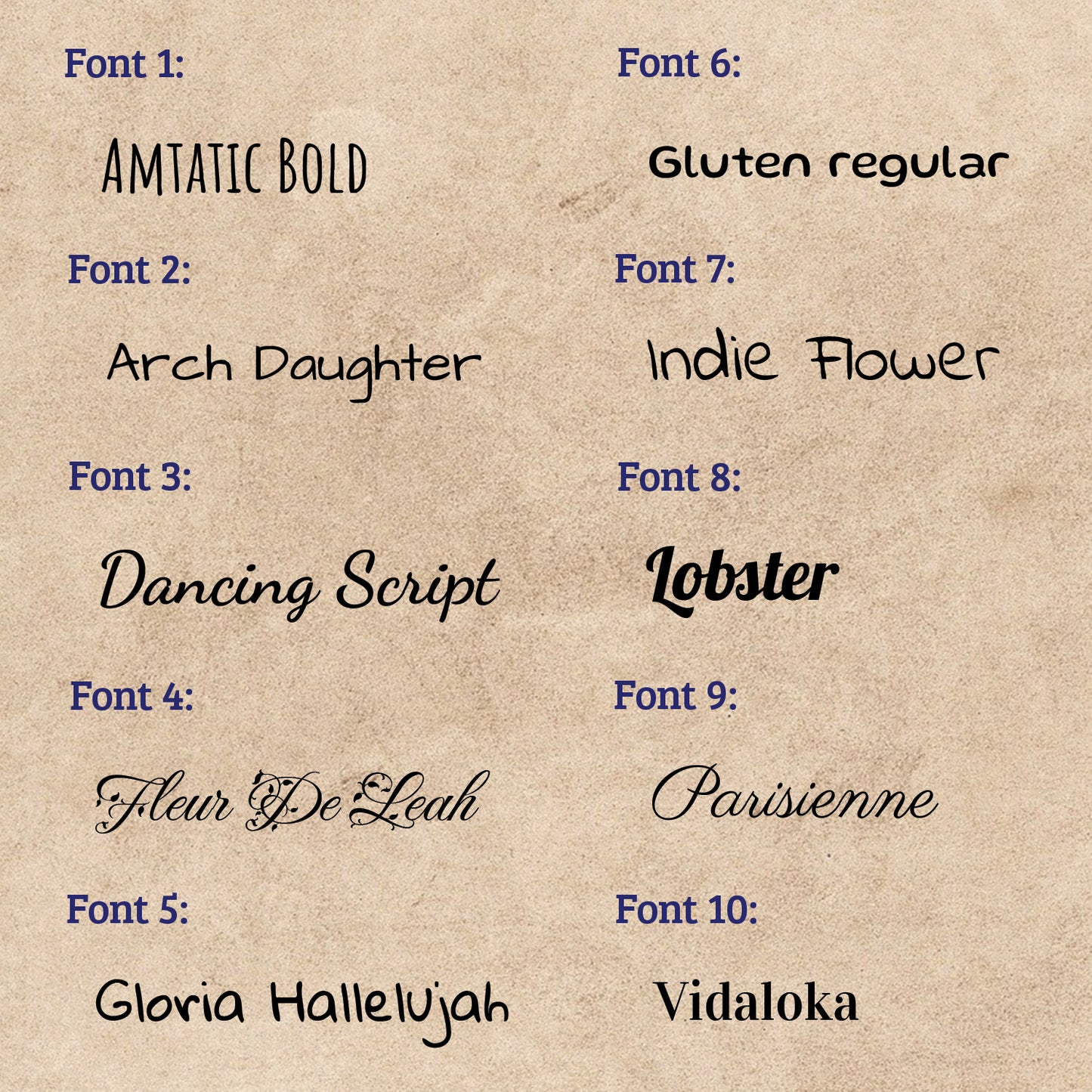 Vegansk hundehalsbånd med navn og telefonnummer i stærke farver