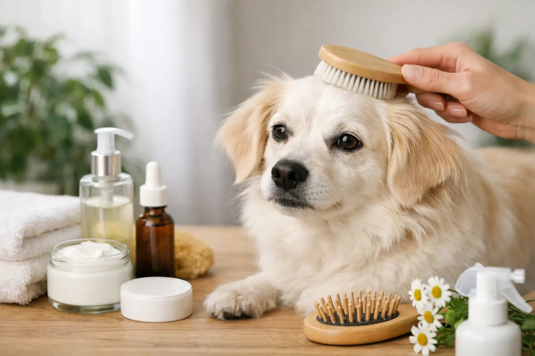 Pflegezubehör für empfindliche Hundehaut