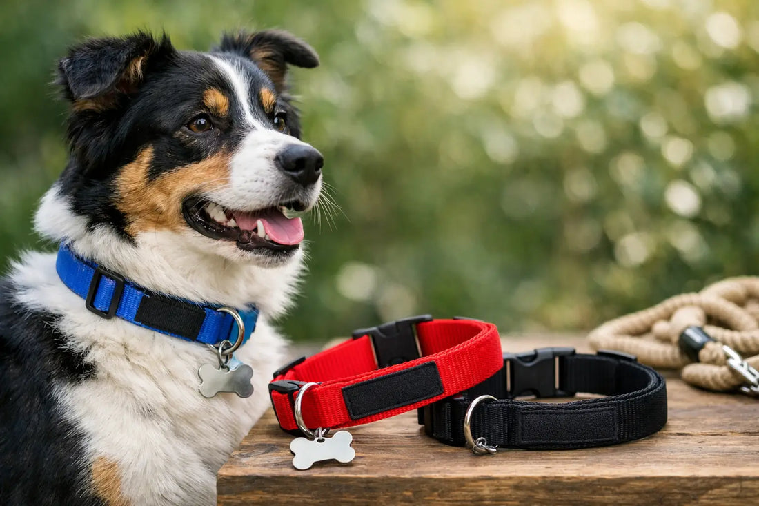 Nylon Hundehalsband mit Namen kaufen
