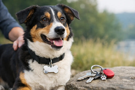 Hundemarke mit Namen für mehr Sicherheit