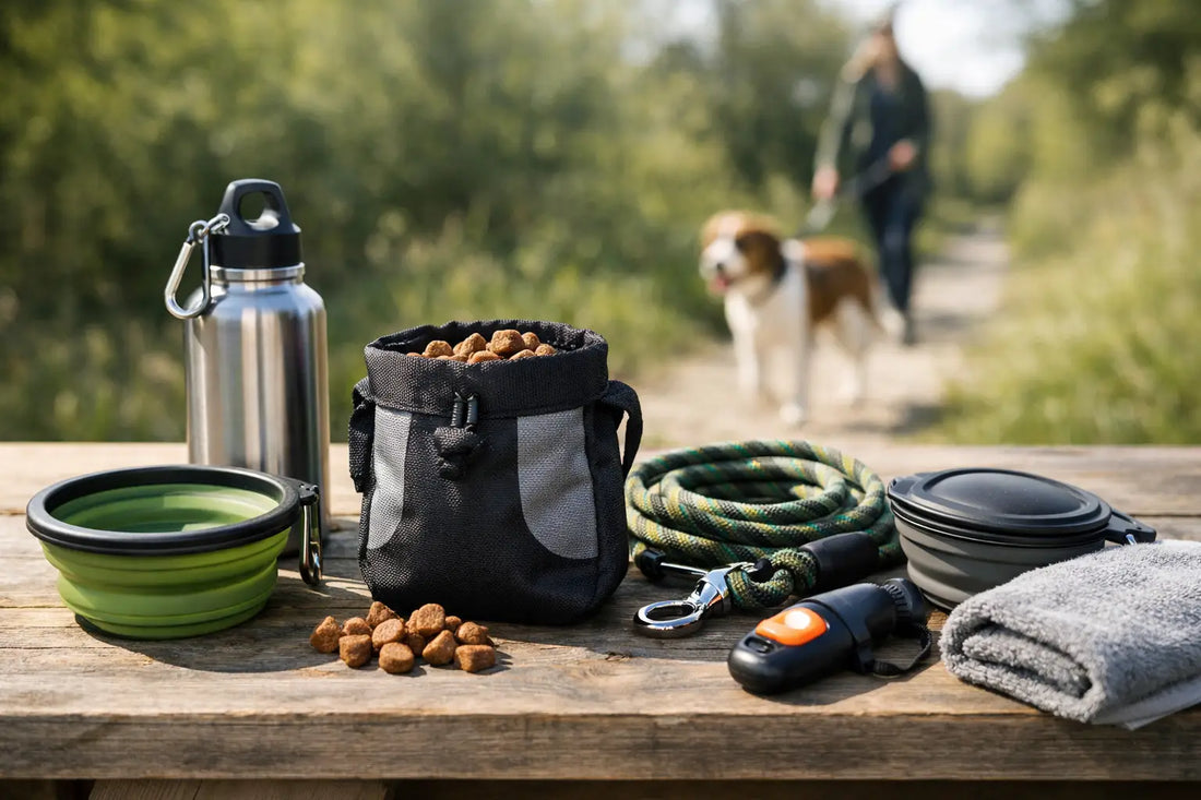 Praktische Accessoires für Hundespaziergänge