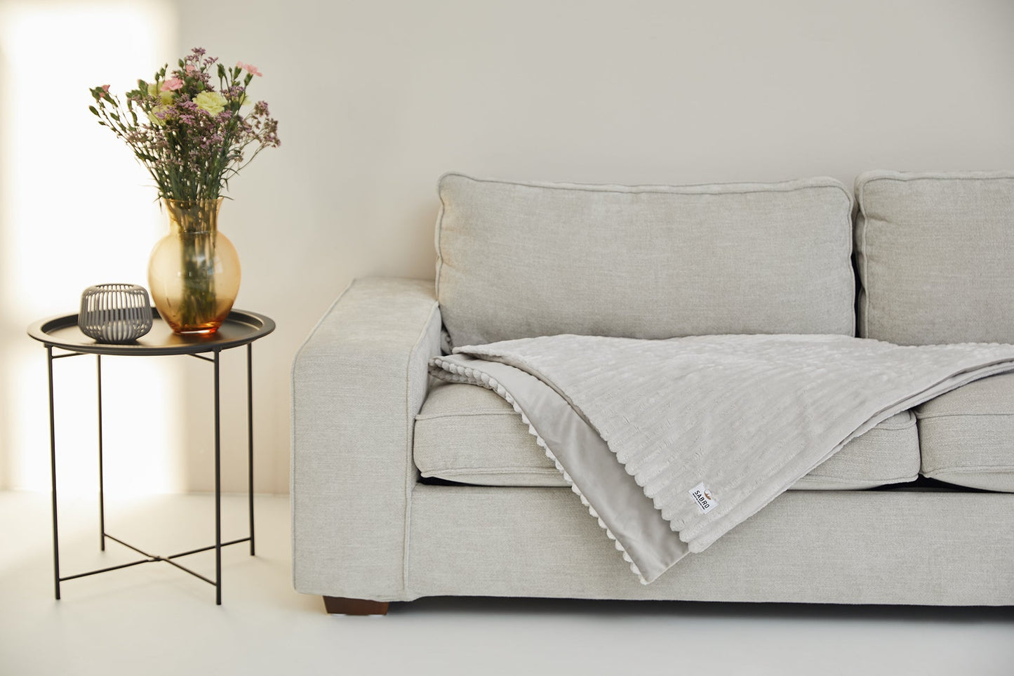 Krammetæppe VÄRME bredfløjl 