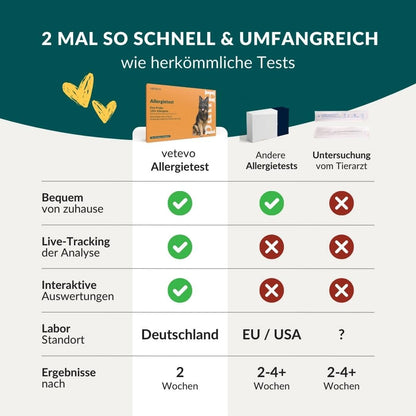 Allergitest Basic Hund 