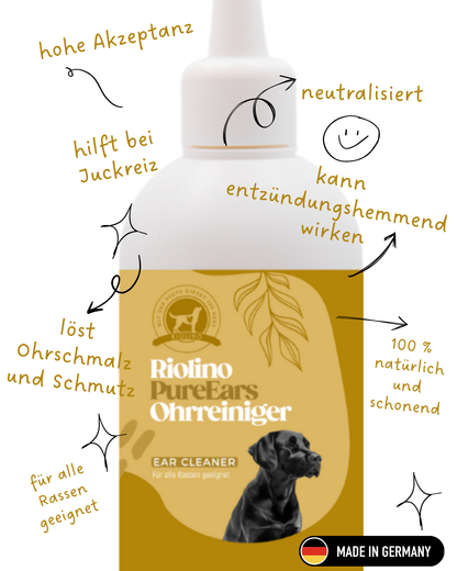 Riolino PureEars - skånsom rensning af følsomme ører
