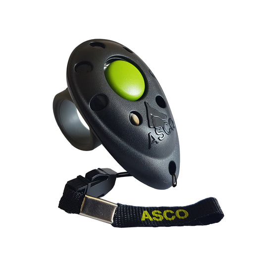 ASCO Finger Clicker - klikkertræning med premium-klikker til hunde, katte og heste