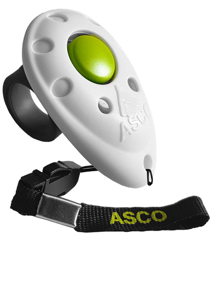 ASCO Finger Clicker - klikkertræning med premium-klikker til hunde, katte og heste