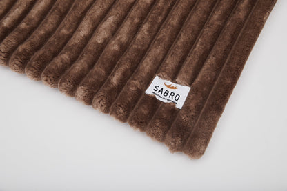 Krammetæppe VÄRME bredfløjl 