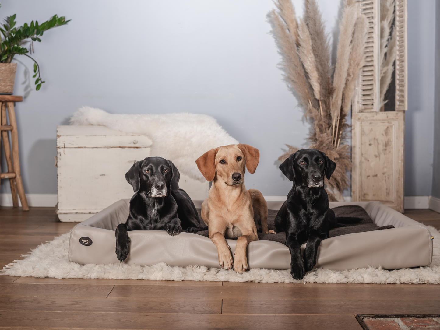 Hundebett KUDDE Kunstleder