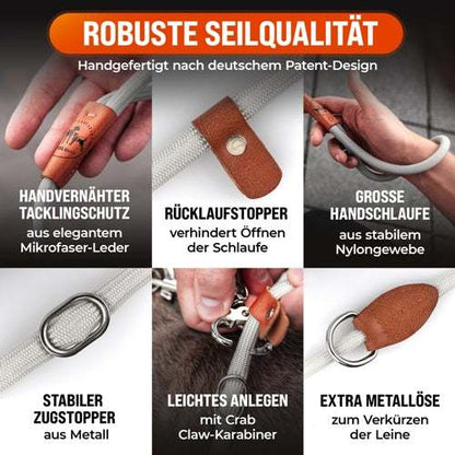 LeichtLaufLeine® kort snor og træningsline til bedre lineføring 