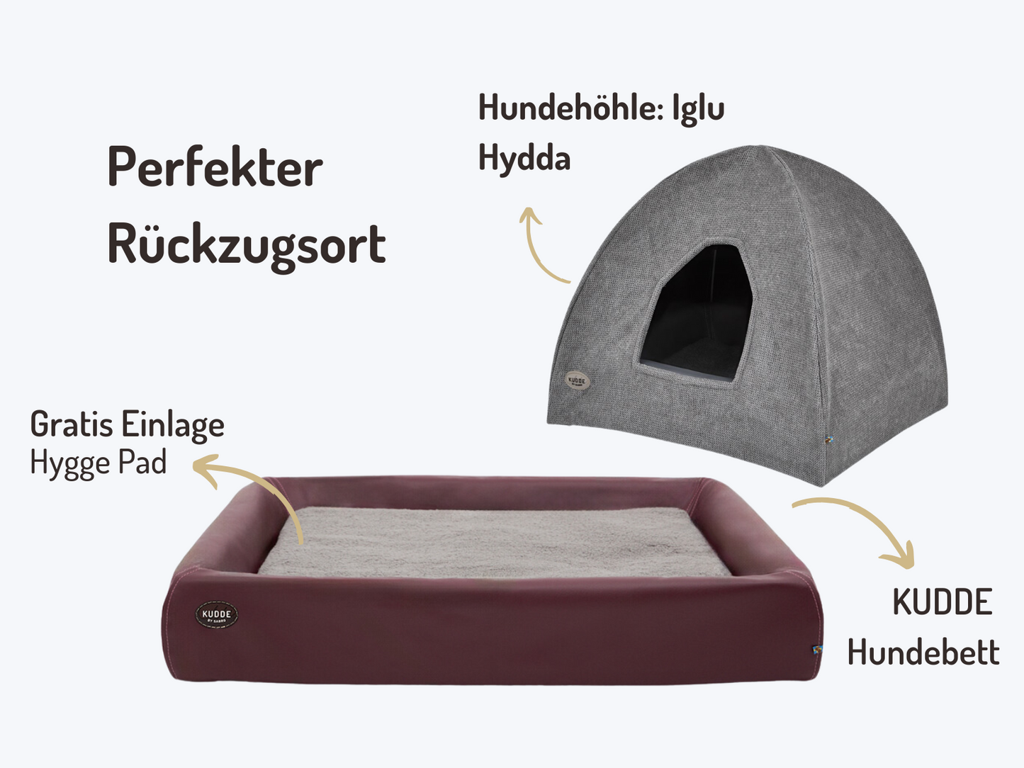 Hundehulepakke | KUDDE + Igloo Hydda