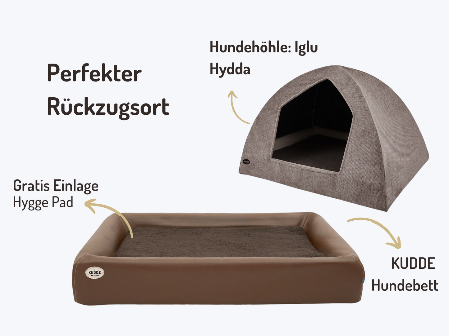 Hundehulepakke | KUDDE + Igloo Hydda