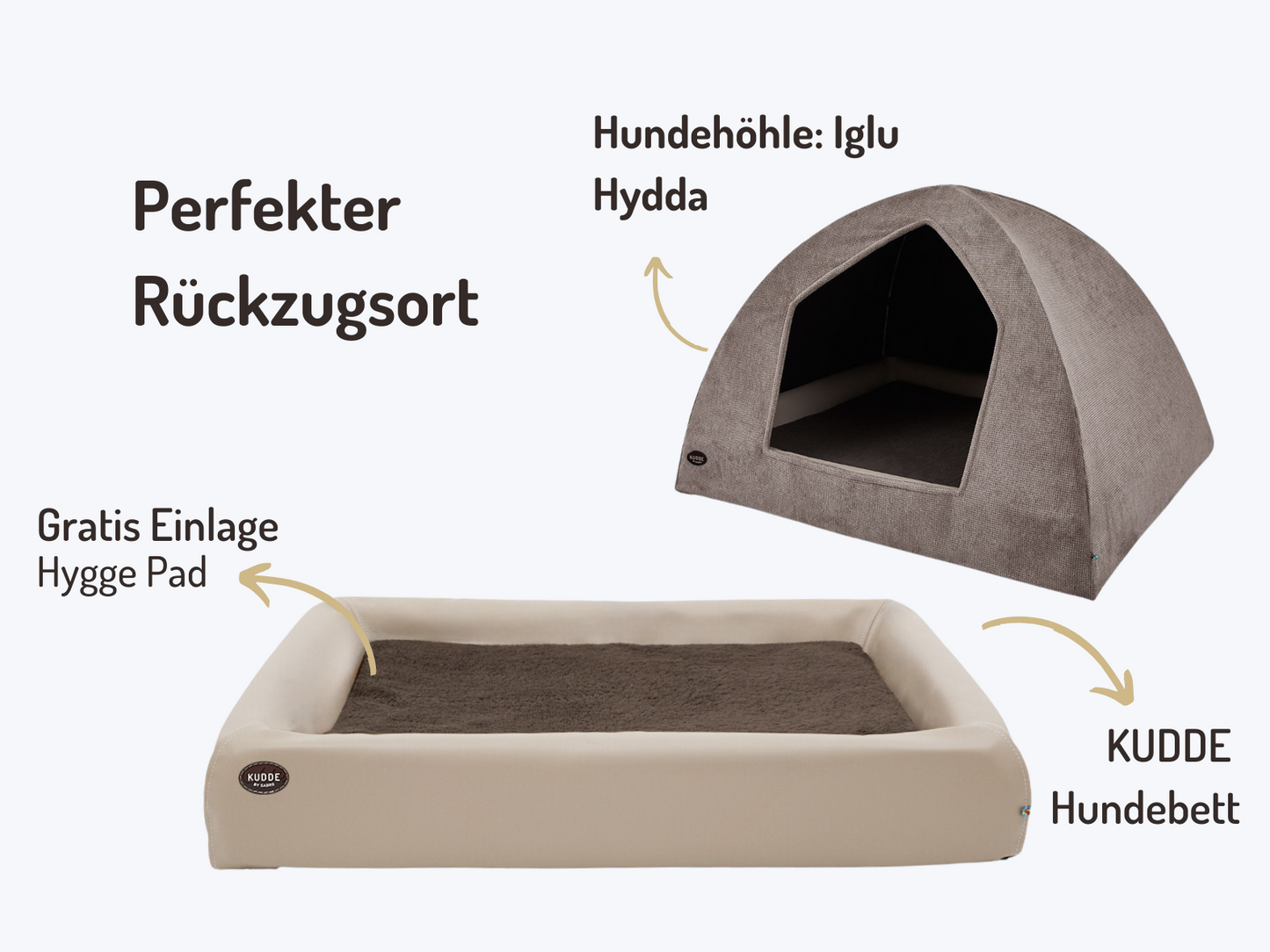 Hundehulepakke | KUDDE + Igloo Hydda