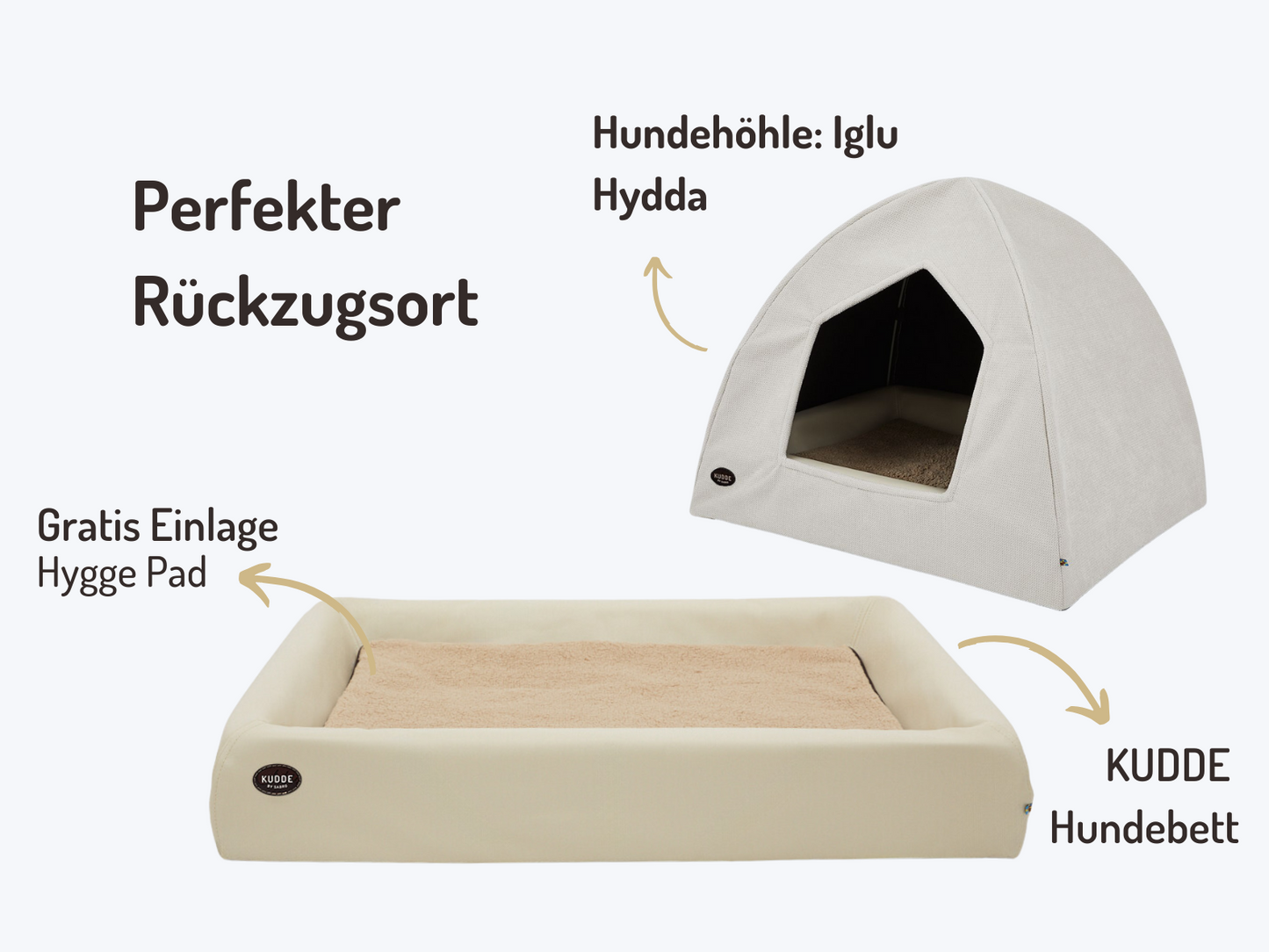 Hundehulepakke | KUDDE + Igloo Hydda