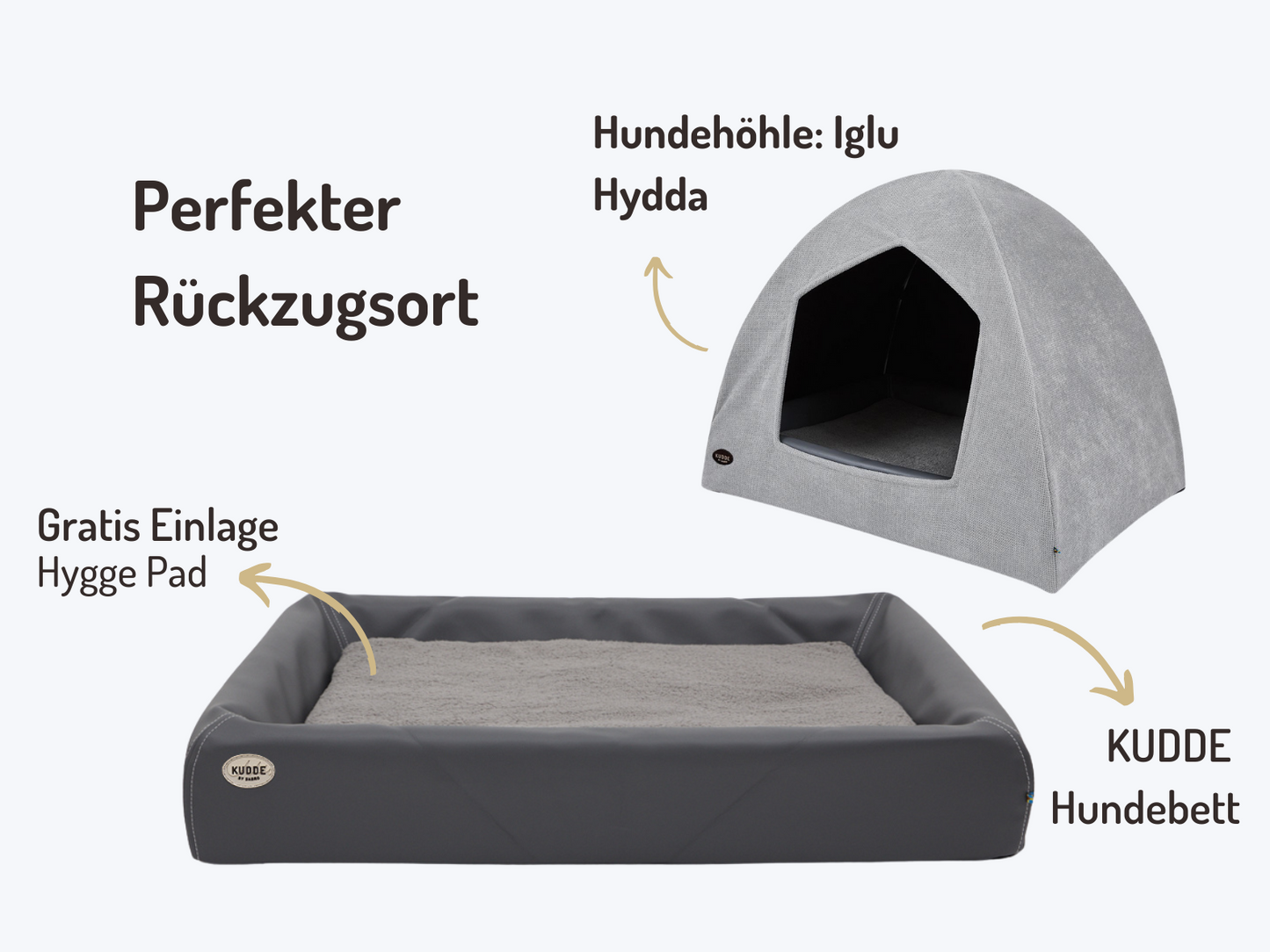 Hundehulepakke | KUDDE + Igloo Hydda