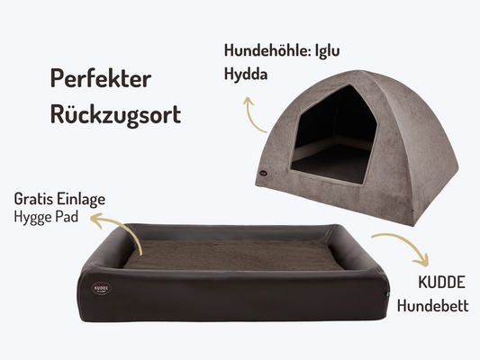 Hundehulepakke | KUDDE + Igloo Hydda