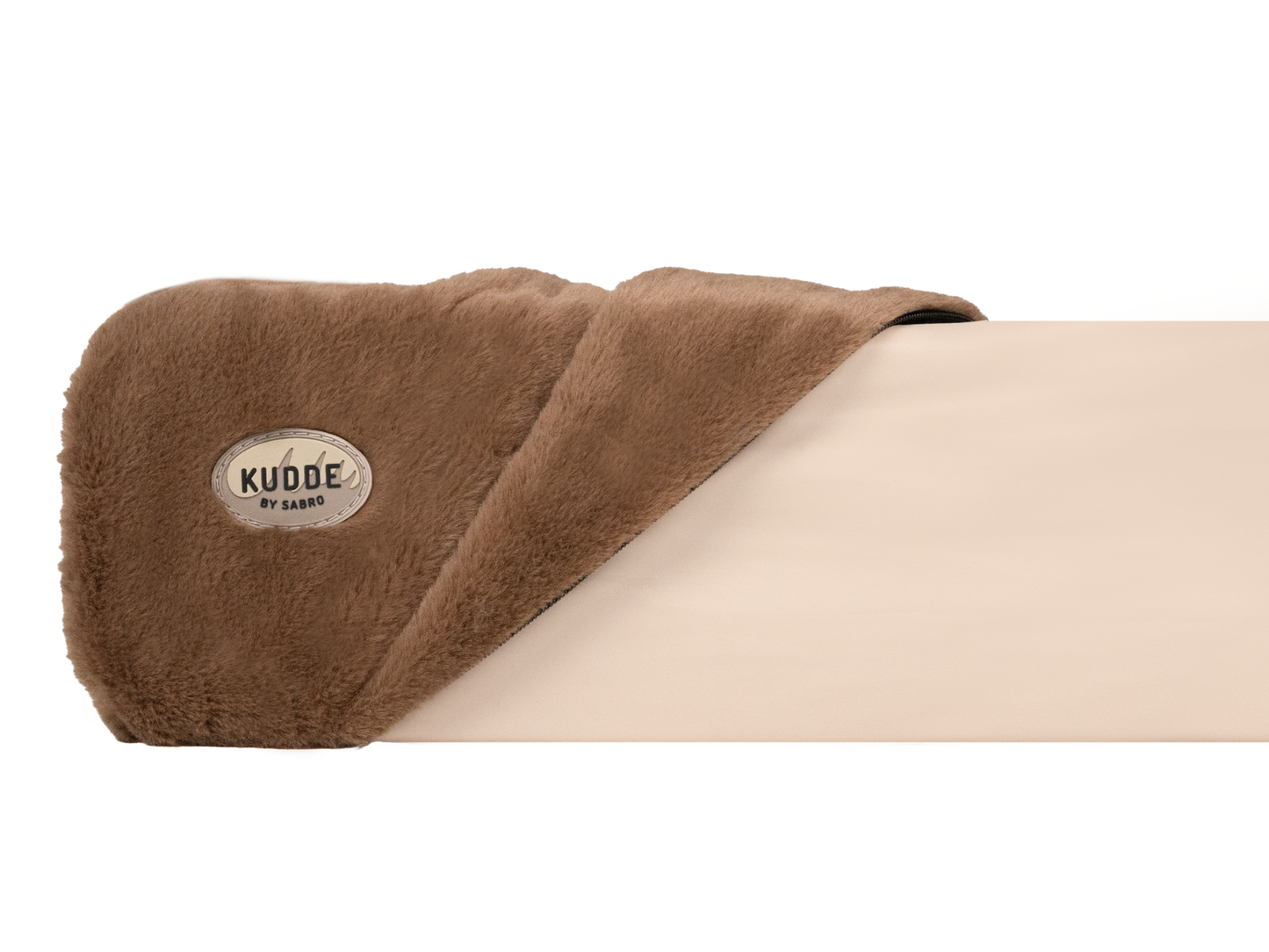 KUDDE nuttet hundeseng i pels (vegansk)