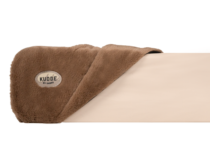 KUDDE nuttet hundeseng i pels (vegansk)