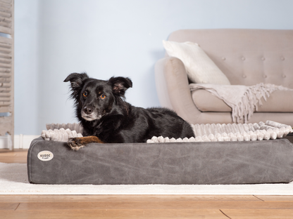 Hundeseng KUDDE vegansk ruskind 