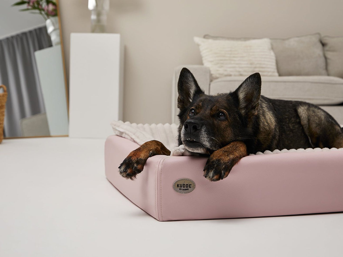 Hundeseng KUDDE Pastel Kunstlæder 