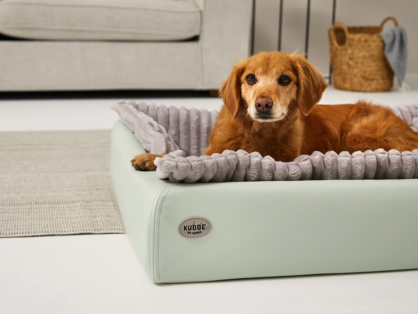 Hundeseng KUDDE Pastel Kunstlæder 