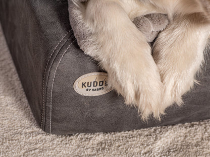 Hundeseng KUDDE vegansk ruskind 