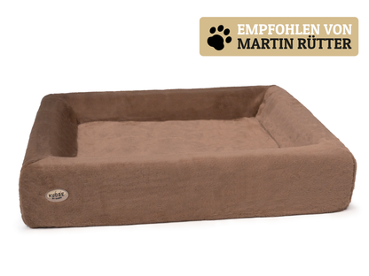 KUDDE nuttet hundeseng i pels (vegansk)