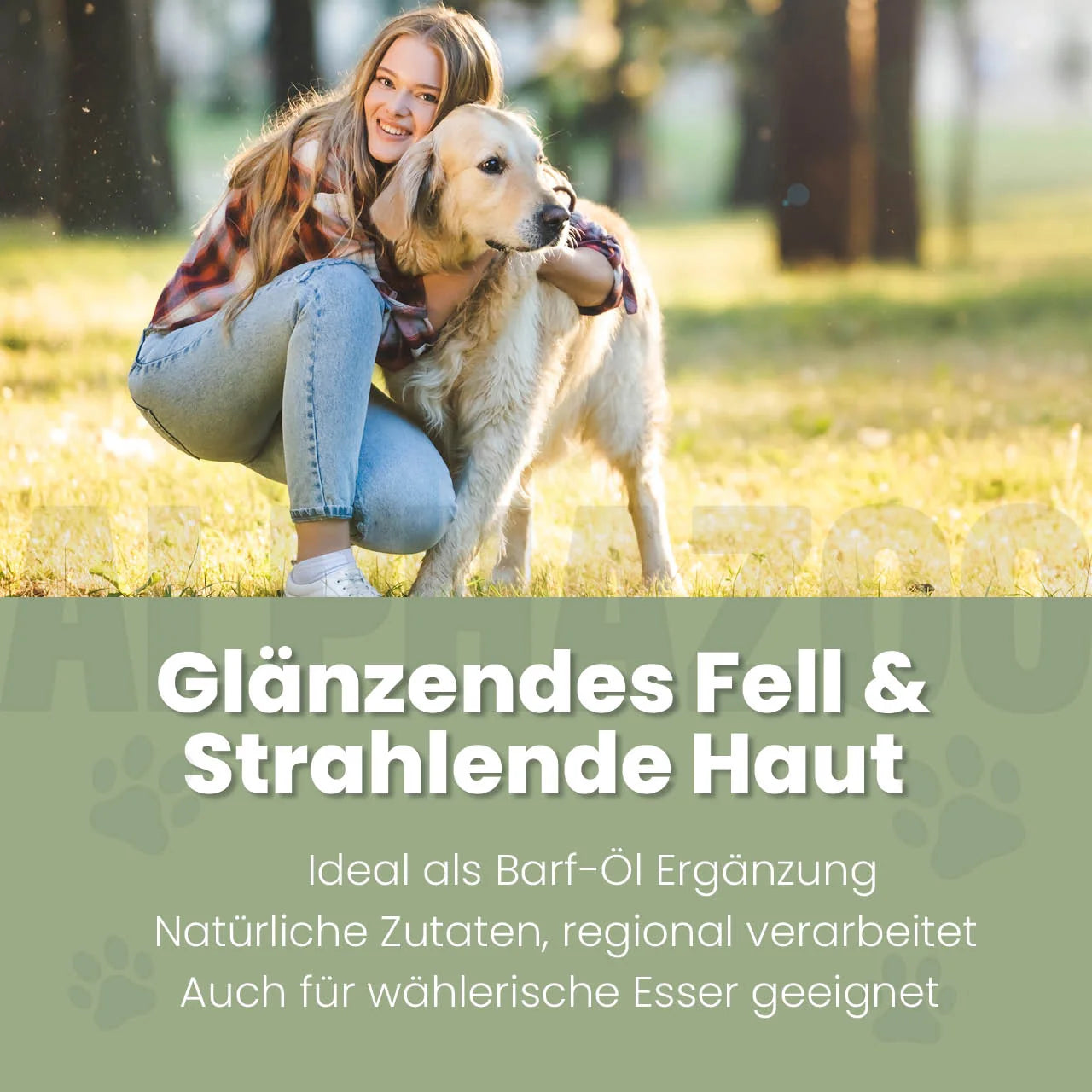 Alpha-Zegg Foderolie til hunde