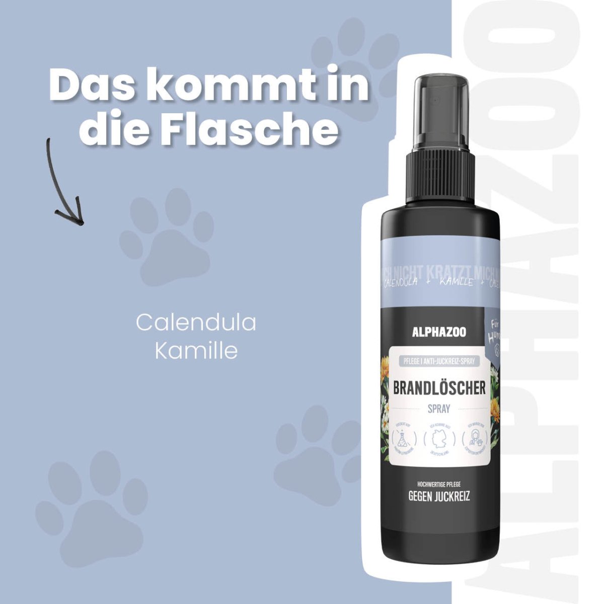 Brandløscher Anti-kløe Spray til hunde