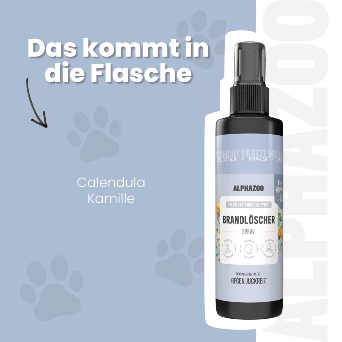 Brandslukker Anti-kløe spray til katte