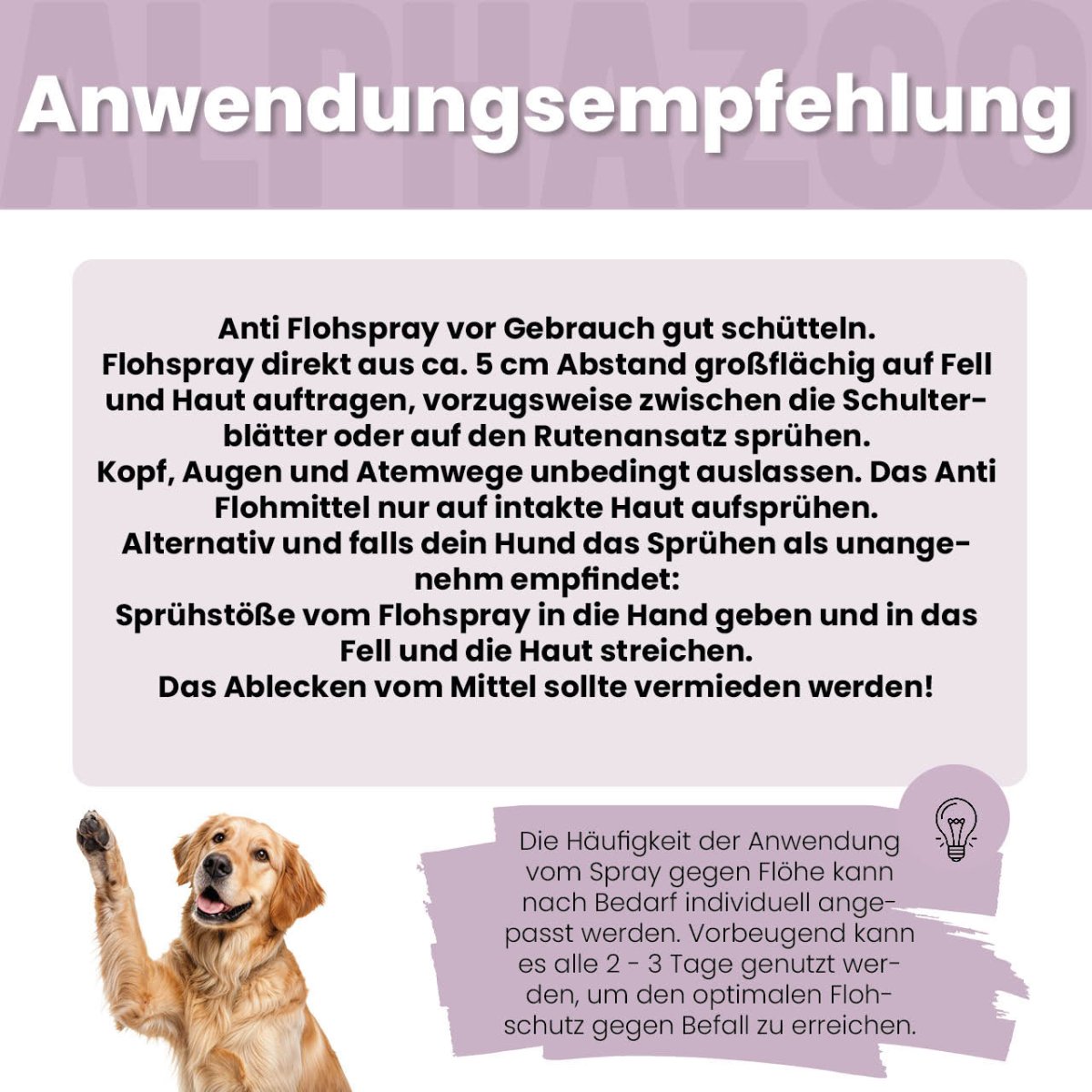 ByeByeFloh loppespray til hunde