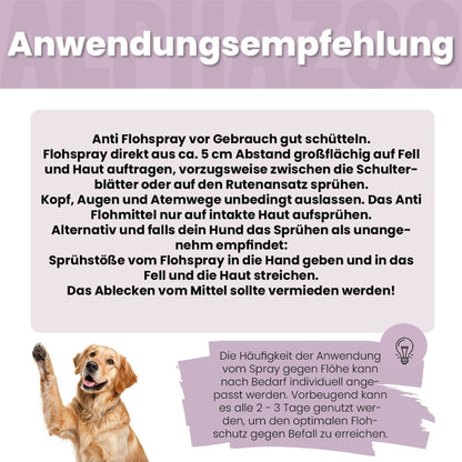 ByeByeFloh loppespray til hunde