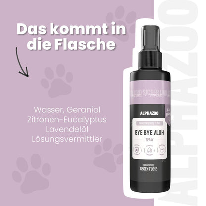 ByeByeFloh loppespray til hunde