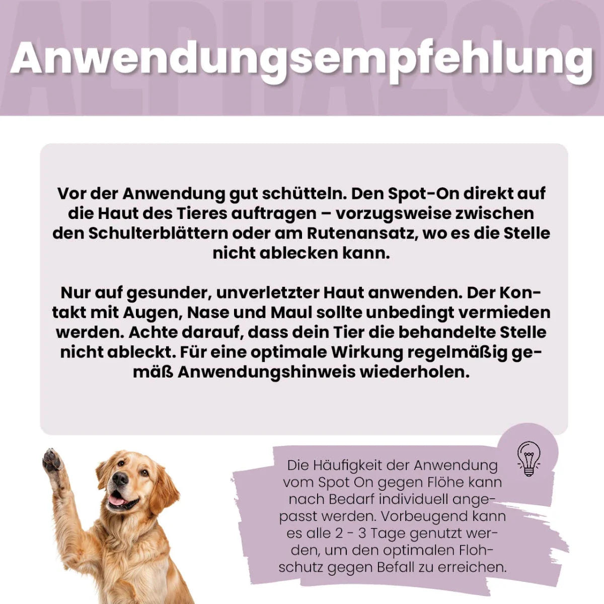 ByeByeVloh Spot-On til hunde