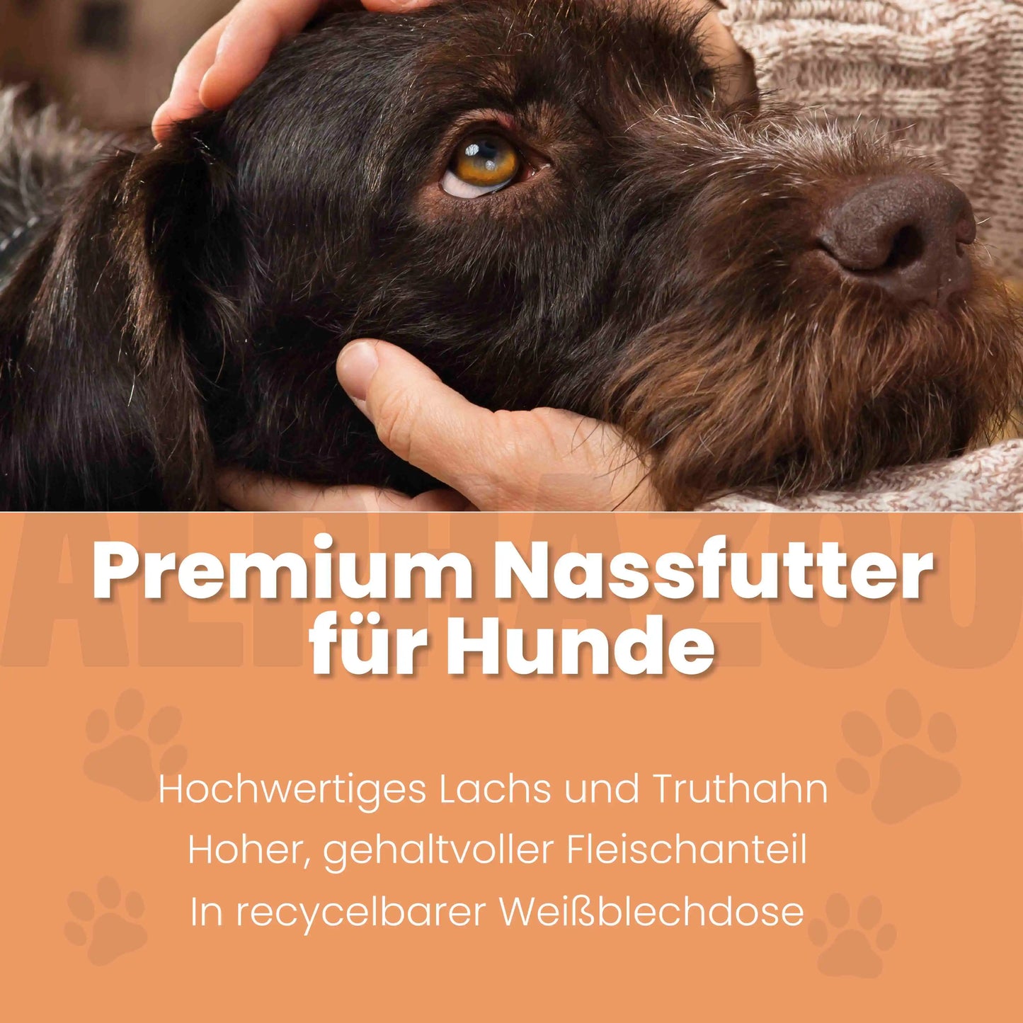 Laks + kalkun vådfoder til voksne hunde