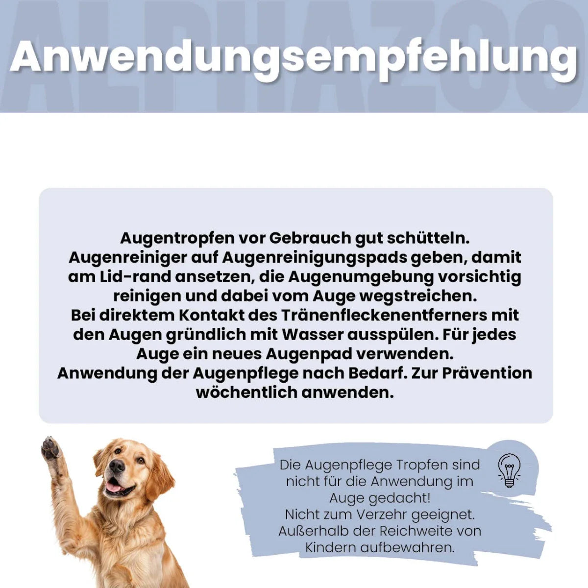 Durchblick øjenpleje til hunde