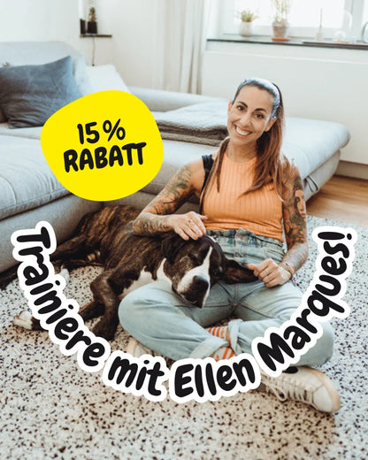 BUDDY. Hundelegetøj af læder "Giraf"