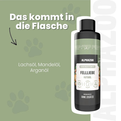 Fellliebe Foderolie til hunde
