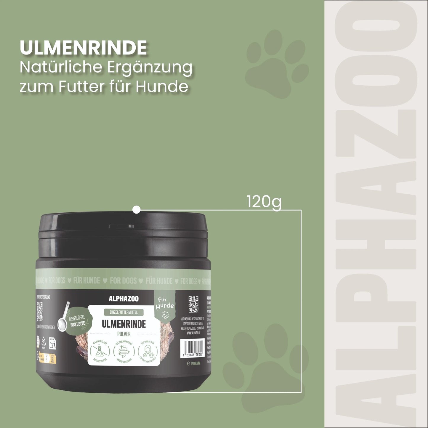 Elmebarkspulver til hunde