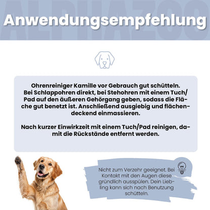 Lauscher-Auf ørerens til hunde
