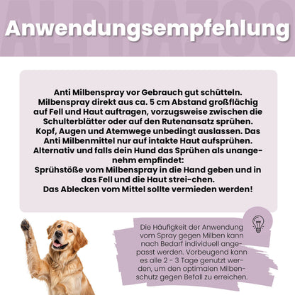 MilbHunter Midespray til hunde
