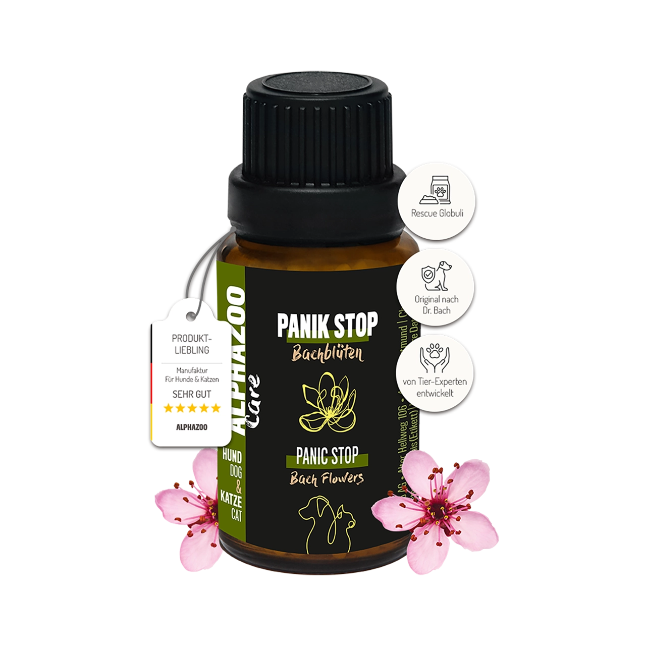 Panik Stop Bachblomster