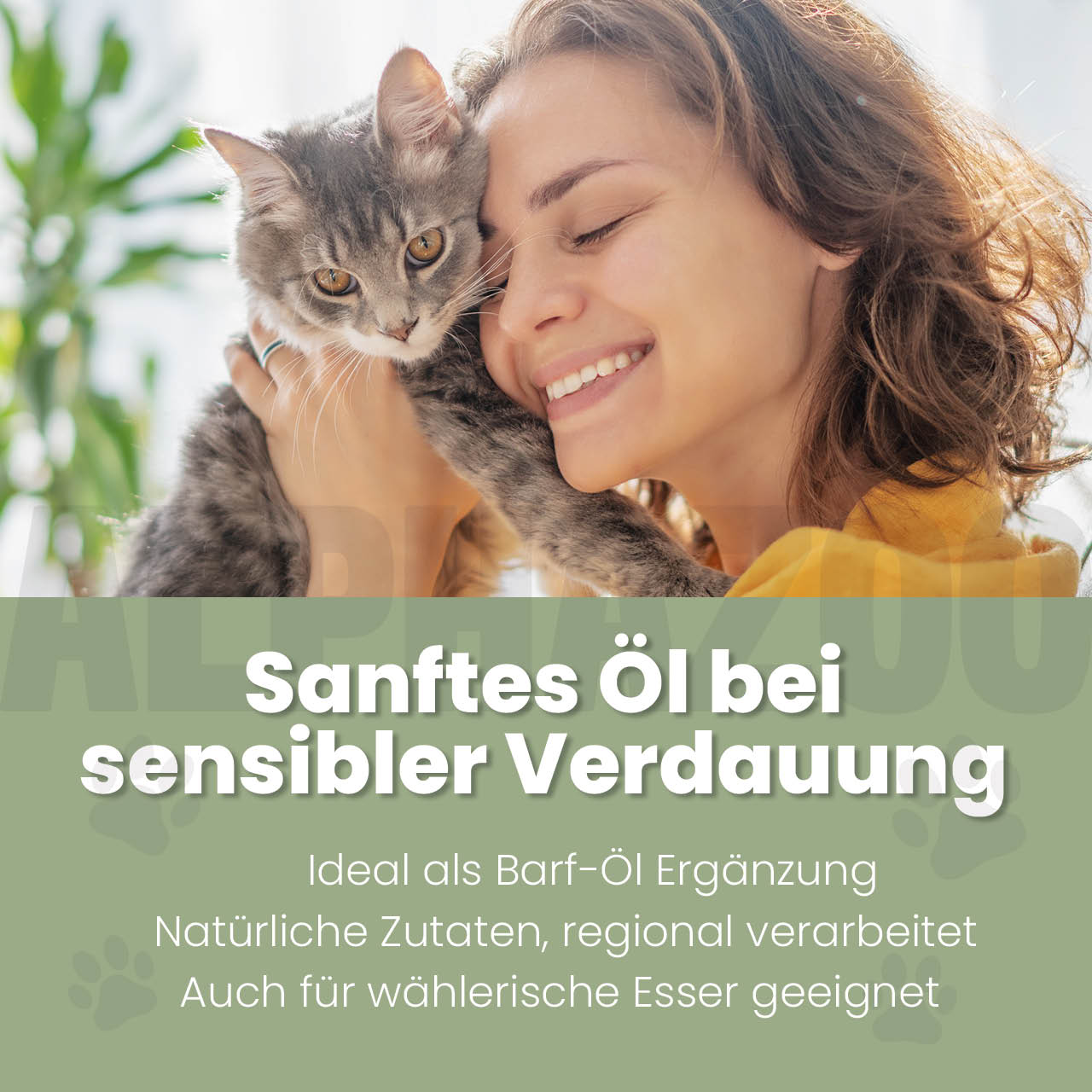 Pupsbremse Foderolie til katte