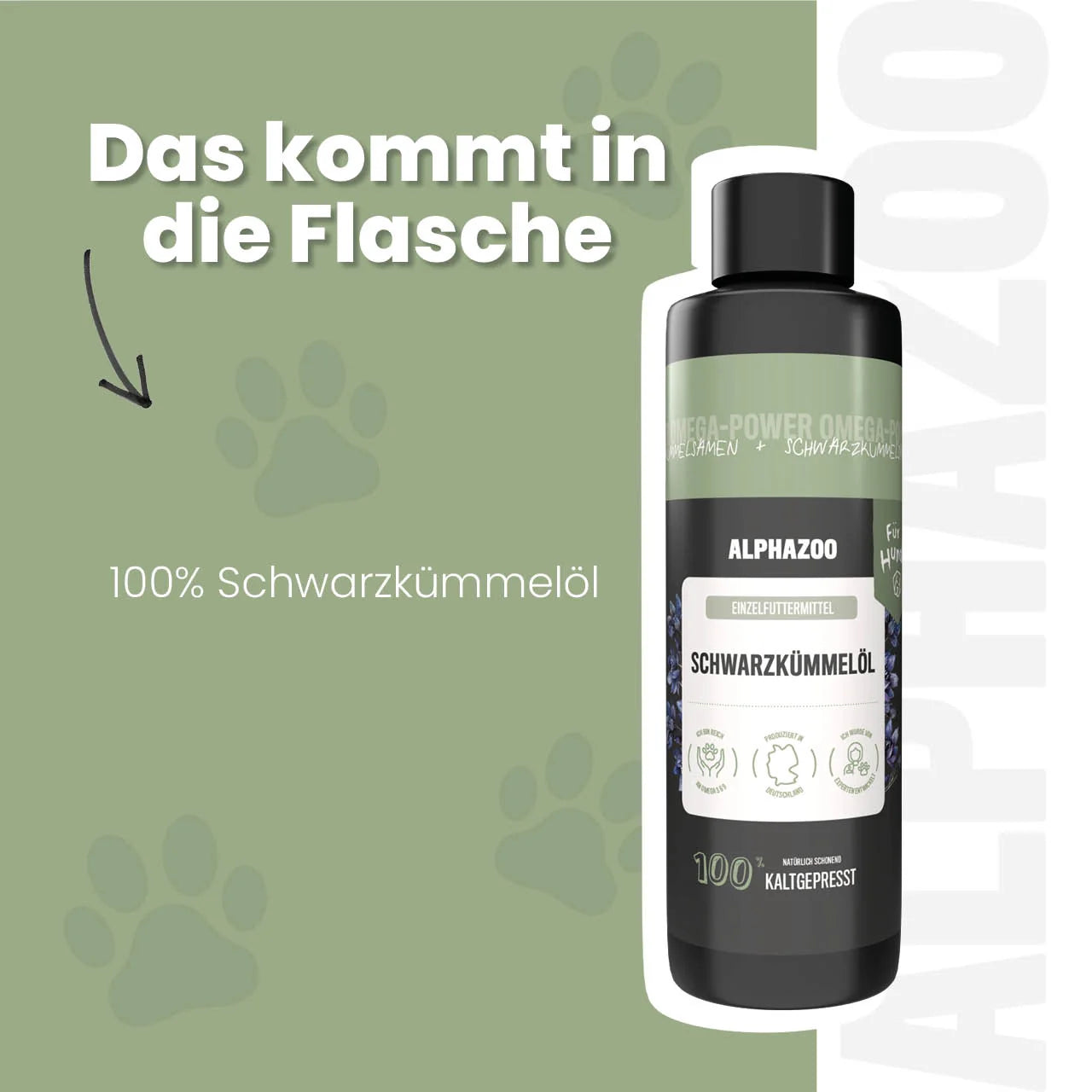 Sortkommenolie til hunde