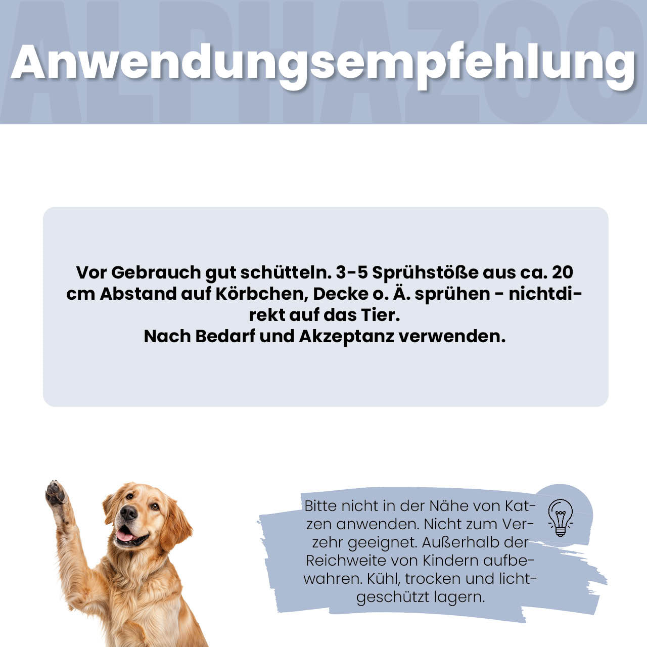 Seelenruhe kurvespray til hunde