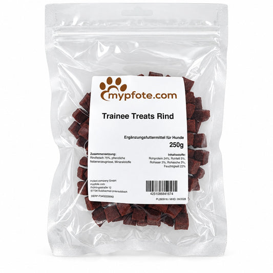 mypfote.com Trainee Treats – Træningsgodbidder til hunde | 250 g 