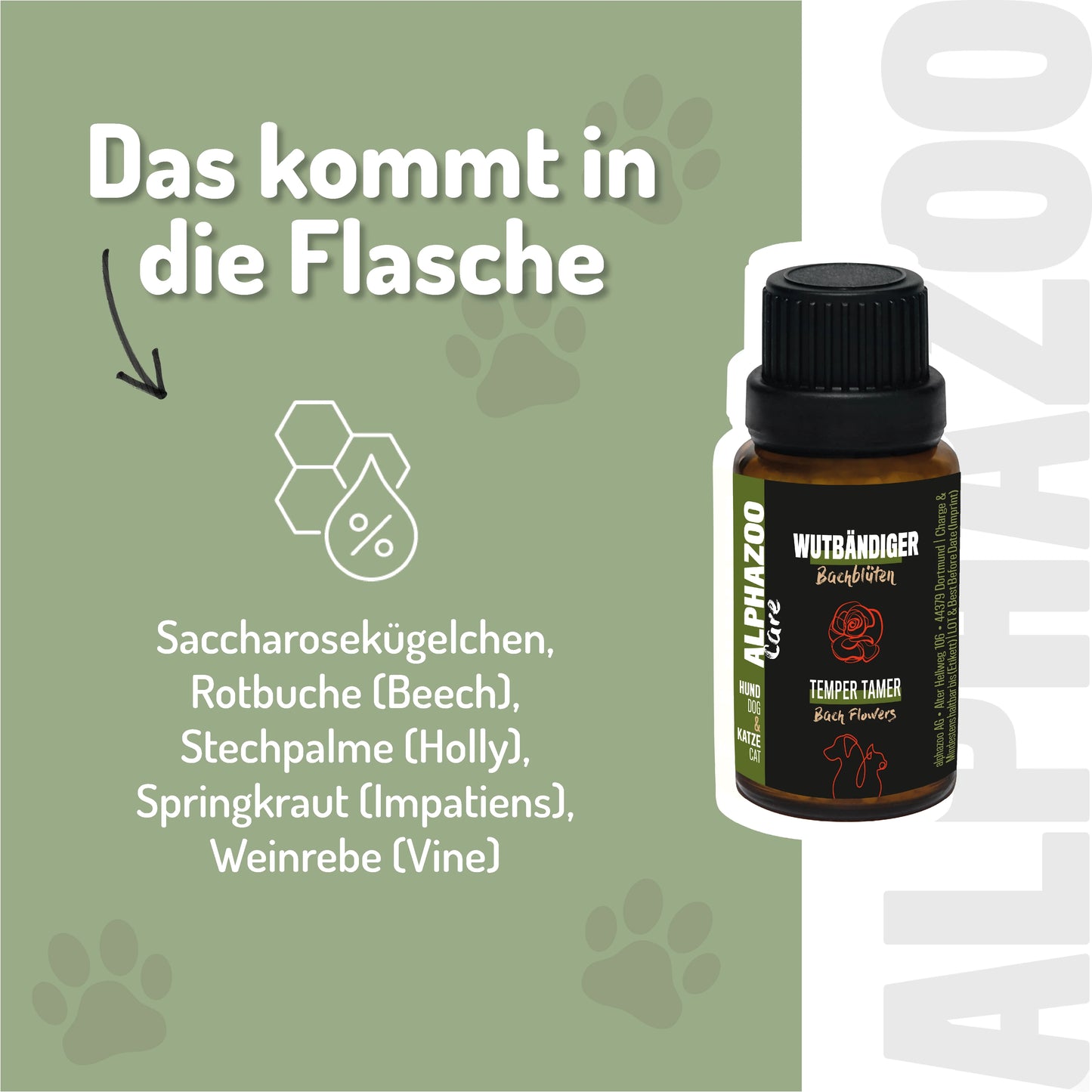 Vredeshåndterende Bach Blomsterremedier